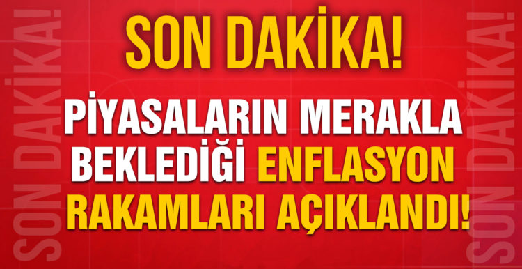 Eylül ayı enflasyon rakamları açıklandı