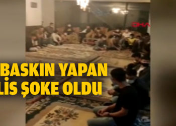 Kocaeli’de polisin operasyon düzenlediği evin salonundan 42 düzensiz göçmen çıktı