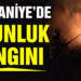 Burhaniye’de odunluk yangını