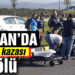 Havran’da trafik kazası: 1 ölü