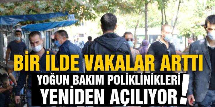 Diyarbakır’da yoğun bakım poliklinikleri yeniden açılıyor