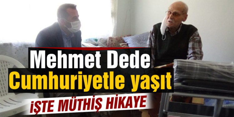 Cumhuriyetle yaşıt Mehmet dede, cumhuriyetin ilk yıllarını anlattı