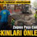 Zağnos Paşa Camisi etrafında su taşkınları önlenecek