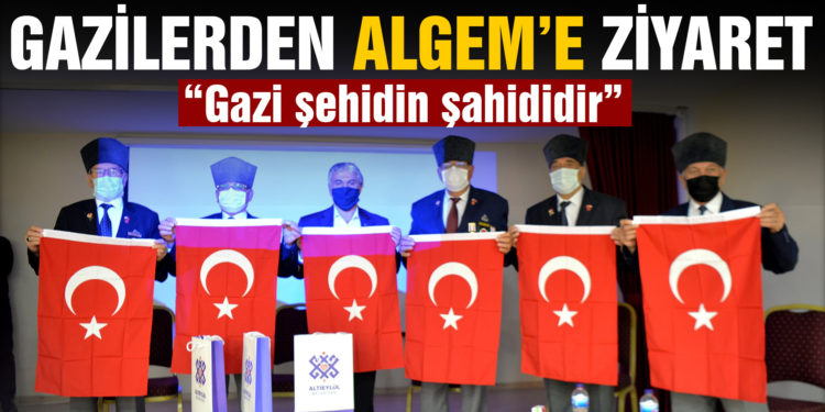 Gazilerden ALGEM’e ziyaret