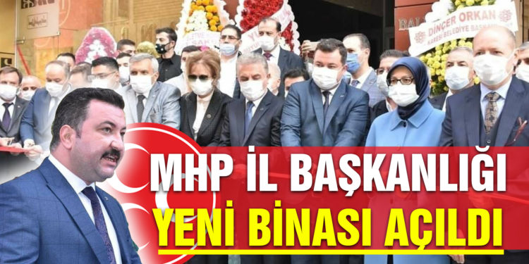 MHP İl Başkanlığı binası dualarla açıldı