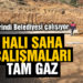 İvrindi Belediyesi halı saha çalışmalarına hız verdi