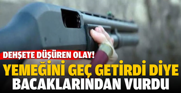 Akılalmaz olay! Çiftlik çalışanı, yemeğini geç getiren patronunu bacaklarından vurdu