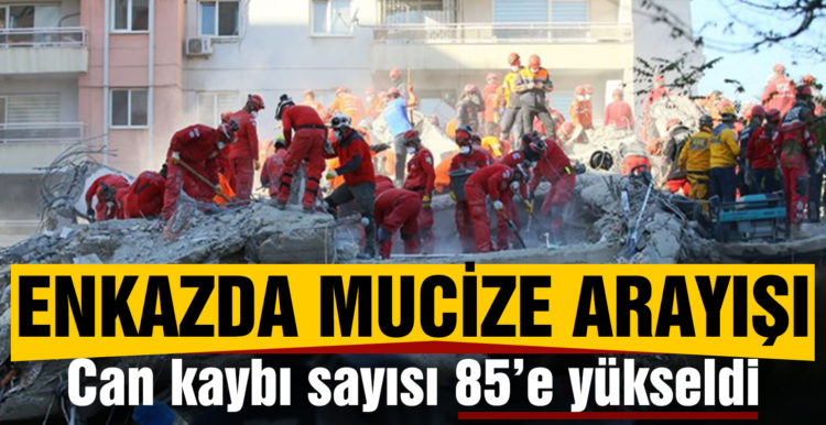 İzmir depremi: 85 can kaybı, 994 yaralı