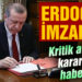 Atama kararları Resmi Gazete’de! Cumhurbaşkanı Erdoğan imzaladı