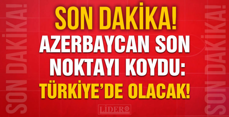 Azerbaycan: Gözlem noktasında Türkiye de olacak!