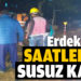 Erdek saatlerce susuz kaldı