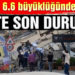 İzmir’de 6.6 büyüklüğünde deprem!