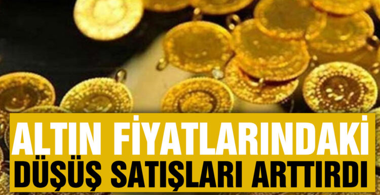 Altın fiyatları sert düşüş gösterdi!