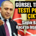 Gürsel Tekin’in testi pozitif çıktı