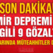 Deprem sonrası yıkılan binaların müteahhitleri ile fenni mesullerine gözaltı