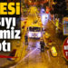 Karesi çarşıyı tertemiz yaptı