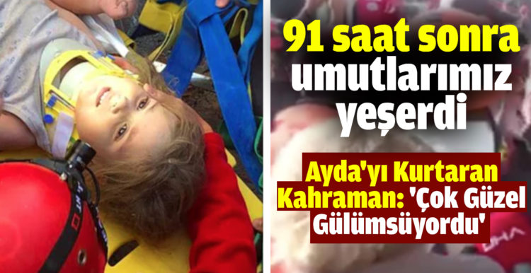 Ayda Gezgin’in kurtarılma anını duygulandıran sözlerle anlattı: Çok güzel gülüyordu…