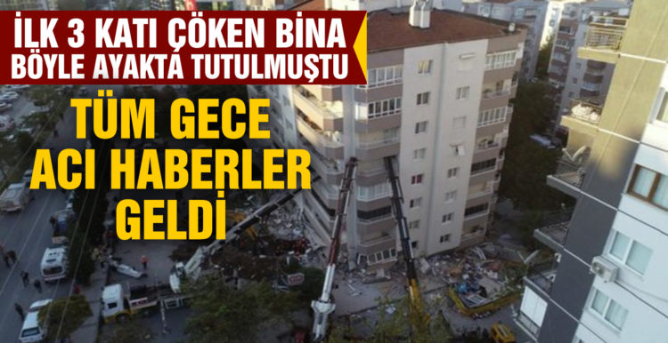 Depremde çöken Yılmaz Erbek apartmanından 3 kişinin daha cesedi çıkarıldı