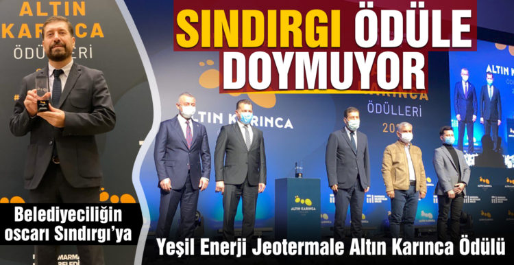 Doğal Şehir Sındırgı Ödüle Doymuyor