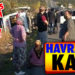 Havran’da Ambulans kazası