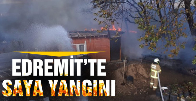 Saya yangını söndürüldü