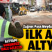Zağnos Paşa Meydanı düzenlemesinde ilk adım altyapı