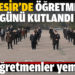 Balıkesir’de Öğretmenler Günü kutlandı