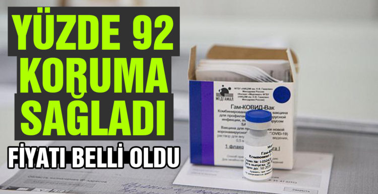 Rusya, Covid-19’a karşı geliştirdikleri Sputnik V aşısının yüzde 95 etkili olduğunu duyurdu