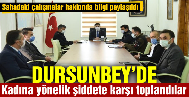Kadına yönelik şiddete karşı toplandılar