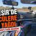 Balıkesir’de jandarman radarlı trafik denetimi