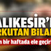 Balıkesir’de polis ekipler son 1 haftada 23 silah ele geçirdi