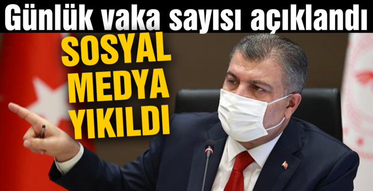 Açıklanan gerçek vaka sayıları sonrası sosyal medyadan tepki yağıyor