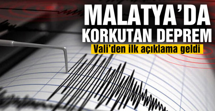 Malatya’da deprem