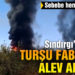 Turşu fabrikasında yangın çıktı
