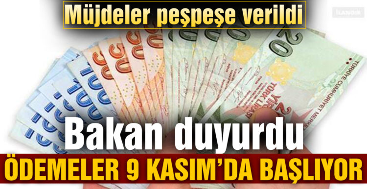 Son dakika…Nakdi ücret desteği ödemelerinin tarihi belli oldu