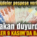Son dakika…Nakdi ücret desteği ödemelerinin tarihi belli oldu