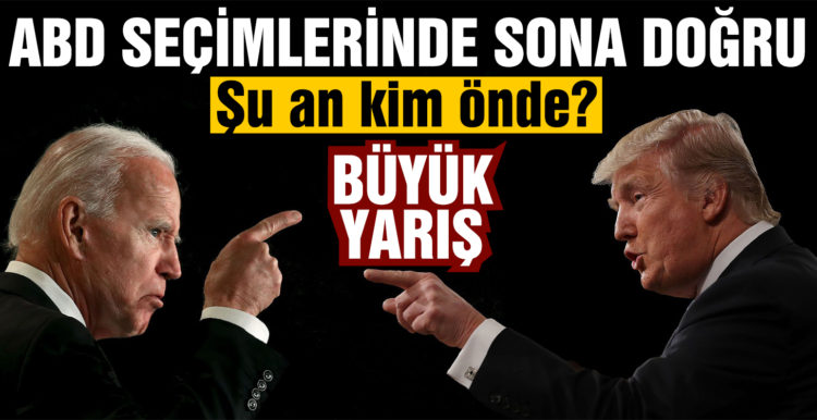 ABD seçimlerinde son durum: Seçim sonuçları iki eyaletin ardından belli olacak!