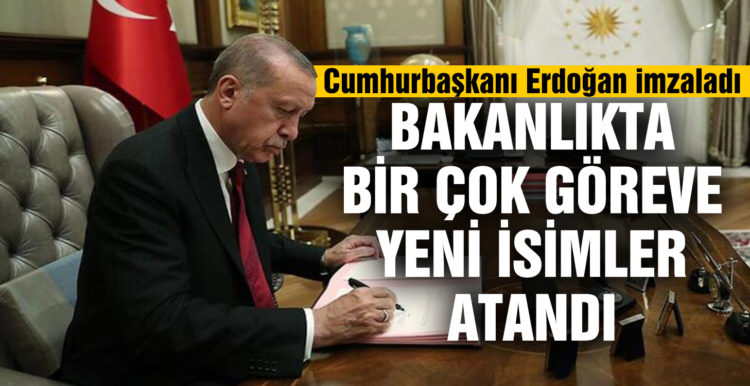 Cumhurbaşkanı Erdoğan imzaladı: Atama kararları Resmi Gazete’de
