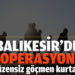 Balıkesir açıklarında 35 düzensiz göçmen kurtarıldı