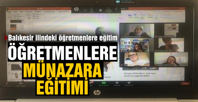 Öğretmenlere münazara eğitimi