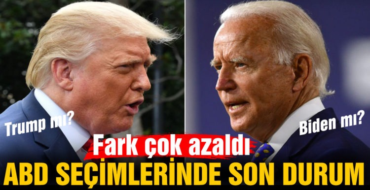 ABD seçimlerinde son durum ne? Fark iyice azaldı