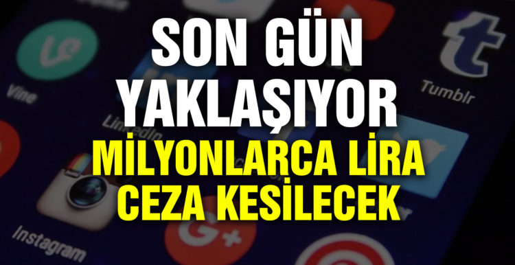 Sosyal medya şirketleri için kritik hafta: 30 milyon lira ceza kesilecek