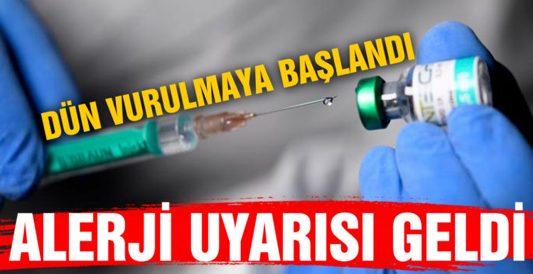 Pfizer’ın Kovid-19 aşısıyla ilgili alerji uyarısı yapıldı