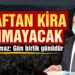 Büyükşehir, esnaftan kira almayacak