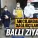 Balıkesirli arıcılardan sağlıkçılara ballı ziyaret