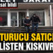 Uyuşturucu satıcısı polisten kaçamadı