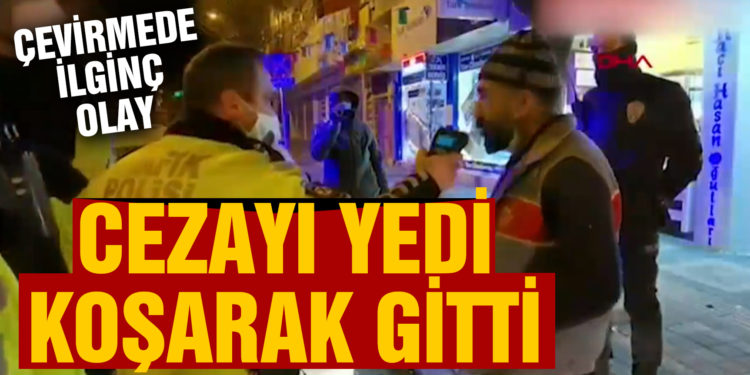 ‘Sıkıştım’ diyen ehliyetsiz sürücü, ceza kesildikten sonra koşarak tuvalete gitti