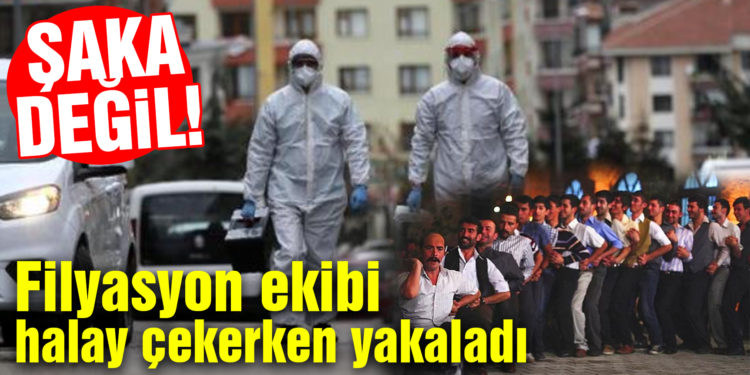 Halay çekerken bulundu