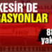 Balıkesir’de polis 88 aranan şahsı yakaladı