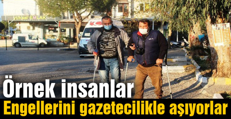 Engellerini gazetecilikle aşıyorlar